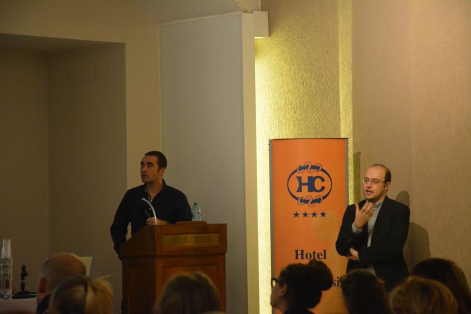 pierre guez e igor vitale spiegano i meccanismi della security dei social media al corso psicologia criminale roma