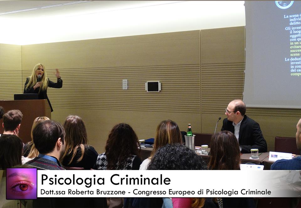 roberta bruzzone ha partecipato al congresso europeo di psicologia criminale