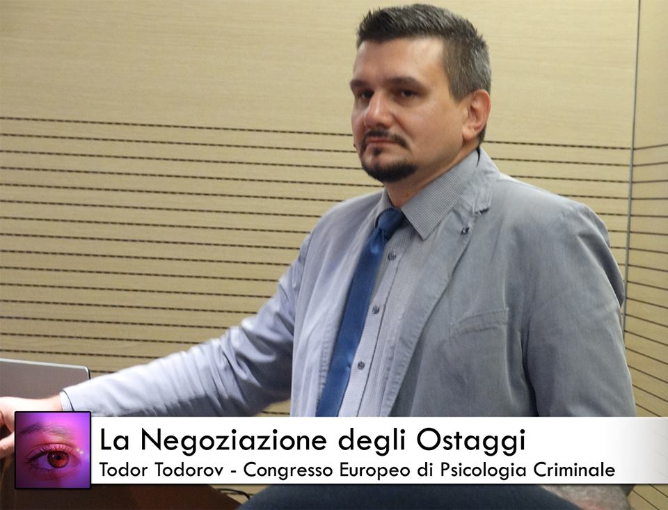 todor todorov spiega la negoziazione degli ostaggi al congresso europeo di psicologia criminale