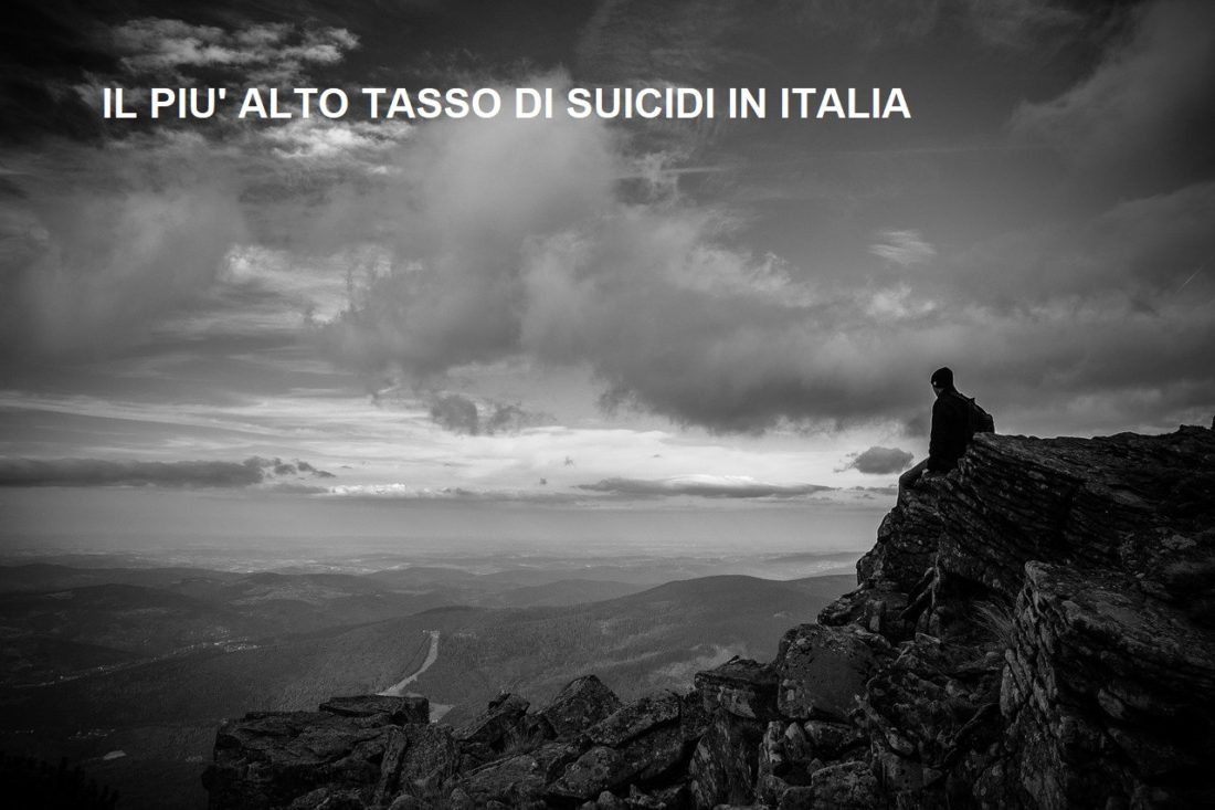 il più alto tasso di suicidi in italia