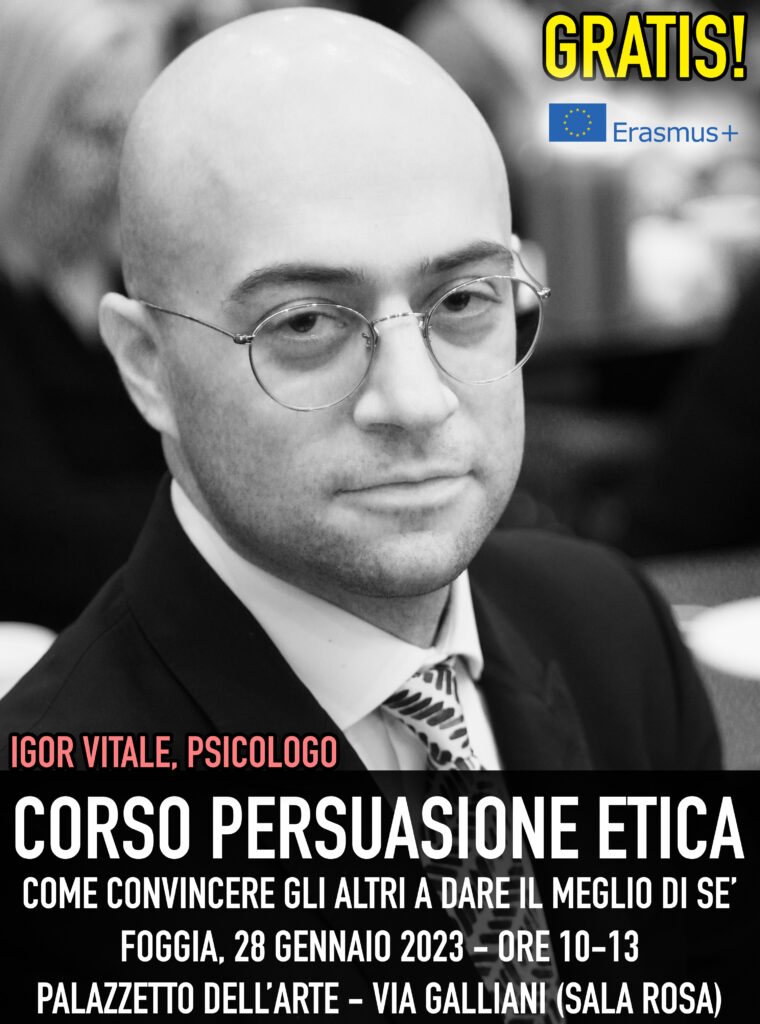 corso persuasione etica come convincere gli altri a dare il meglio di se