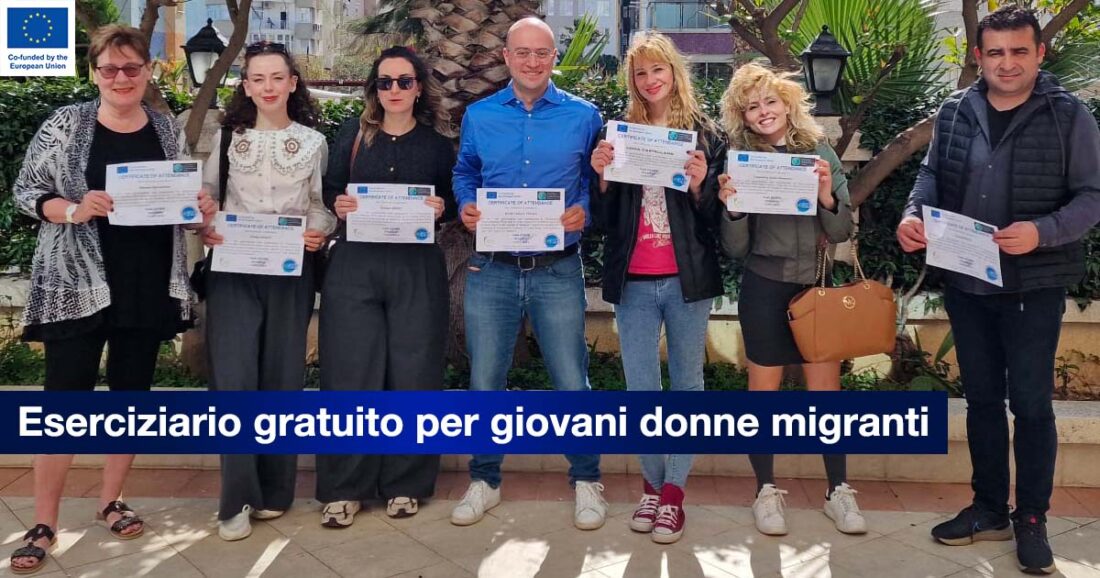 esercizi giovani donne migranti